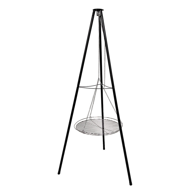 Multiple Tripod Hanging Fire Pit BBQ Grill