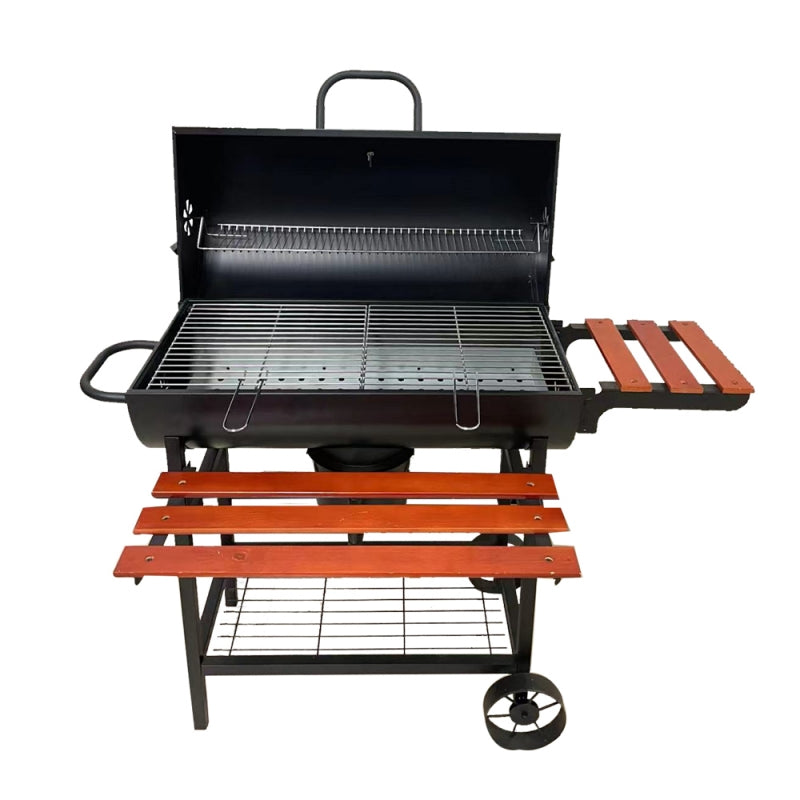 SCB-23 Garden Oil Drum Barrel Charcoal Grills BBQ