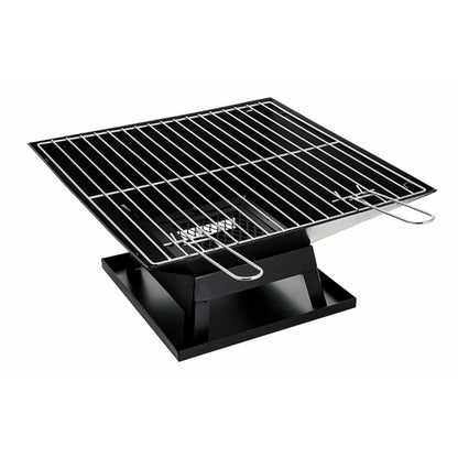SCB-09 2 IN 1 Outdoor Square Wood-Burning Fire Pit & Grill