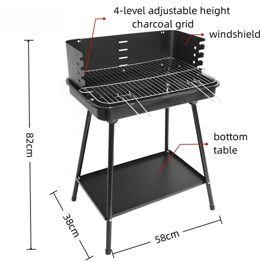 SCB-11 Portable Forest Barbecue Grill