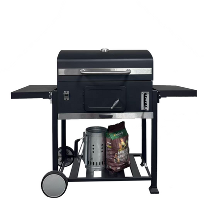 SCB-02-04 XXL Big Trolley Charcoal Barbecue Grill