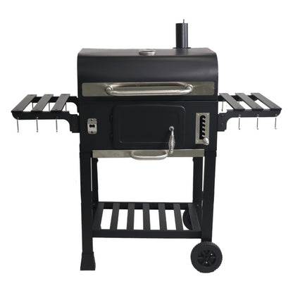 SCB-28 Trolley Smoker Charcoal Barbecue Grill