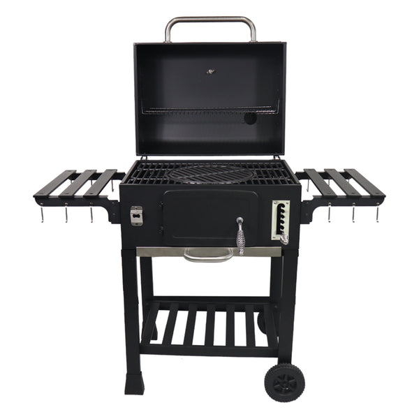 SCB-28 Trolley Smoker Charcoal Barbecue Grill