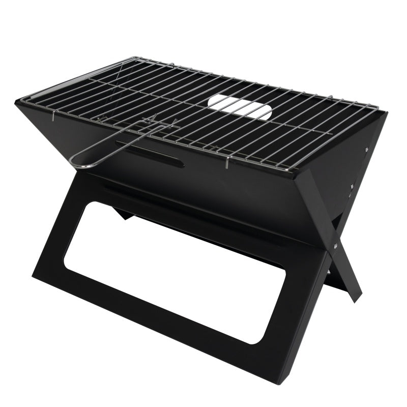 Foldable X Shape Charcoal Grill