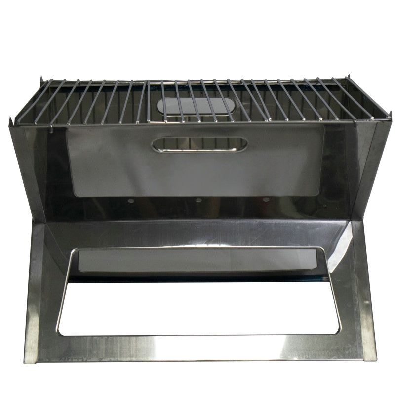 Stainless Steel Foldable X Shape Charcoal Grill