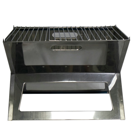 Stainless Steel Foldable X Shape Charcoal Grill